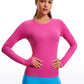 Seamless Long Sleeves with Thumbholes Shirts