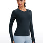 Seamless Long Sleeves with Thumbholes Shirts