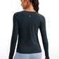 Seamless Long Sleeves with Thumbholes Shirts