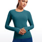 Seamless Long Sleeves with Thumbholes Shirts