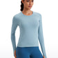 Seamless Long Sleeves with Thumbholes Shirts