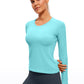 Seamless Long Sleeves with Thumbholes Shirts