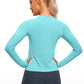 Seamless Long Sleeves with Thumbholes Shirts