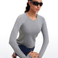 Seamless Long Sleeves with Thumbholes Shirts