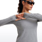 Seamless Long Sleeves with Thumbholes Shirts