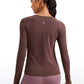 Seamless Long Sleeves with Thumbholes Shirts