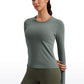 Seamless Long Sleeves with Thumbholes Shirts