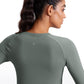 Seamless Long Sleeves with Thumbholes Shirts