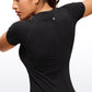 Seamless Hip-Length Short Sleeves