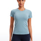 Seamless Hip-Length Short Sleeves