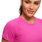 Seamless Hip-Length Short Sleeves