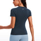 Seamless Hip-Length Short Sleeves