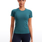 Seamless Hip-Length Short Sleeves