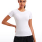 Seamless Hip-Length Short Sleeves