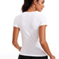 Seamless Hip-Length Short Sleeves