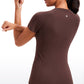 Seamless Hip-Length Short Sleeves