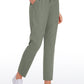 Stretch Drawstring 7/8 Pants with Pockets 27''