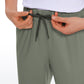 Stretch Drawstring 7/8 Pants with Pockets 27''