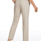 Stretch Drawstring 7/8 Pants with Pockets 27''