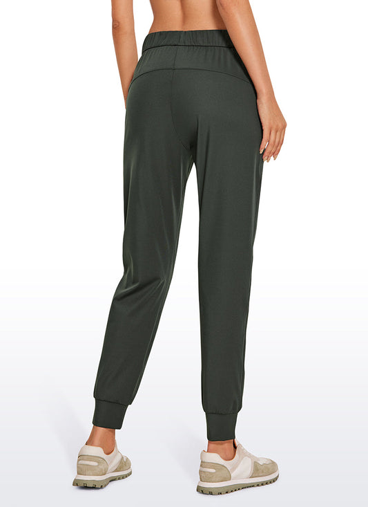 Stretch Drawstring Jogger with Pockets 27''