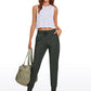 Stretch Drawstring Jogger with Pockets 27''