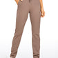 Stretch Drawstring Long Pants with Pockets 31''