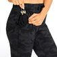 Stretch Drawstring Long Pants with Pockets 31''