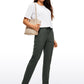 Stretch Drawstring Long Pants with Pockets 31''