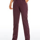 Stretch Drawstring Long Pants with Pockets 31''