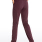 Stretch Drawstring Long Pants with Pockets 31''