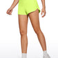 Feathery-Fit Soft High Rise Lined Shorts with Flat Waist 2.5''