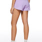 Feathery-Fit Soft High Rise Lined Shorts with Flat Waist 2.5''