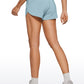 Feathery-Fit Soft High Rise Lined Shorts with Flat Waist 2.5''