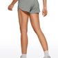 Feathery-Fit Soft High Rise Lined Shorts with Flat Waist 2.5''