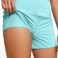 Feathery-Fit Soft High Rise Lined Shorts with Back Pocket 4''