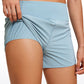 Feathery-Fit Soft High Rise Lined Shorts with Back Pocket 4''