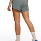 Feathery-Fit Soft High Rise Lined Shorts with Back Pocket 4''