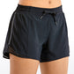 Feathery-Fit Mid-Rise Lined Shorts with Drawstring 4''