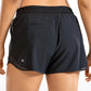 Feathery-Fit Mid-Rise Lined Shorts with Drawstring 4''