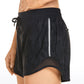 Feathery-Fit Mid-Rise Lined Shorts with Drawstring 4''