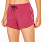 Feathery-Fit Mid-Rise Lined Shorts with Drawstring 4''