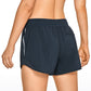 Feathery-Fit Mid-Rise Lined Shorts with Drawstring 4''