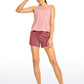 Feathery-Fit Mid-Rise Lined Shorts with Drawstring 4''