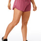 Feathery-Fit Mid-Rise Lined Shorts with Drawstring 2.5''