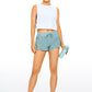 Feathery-Fit Mid-Rise Lined Shorts with Drawstring 2.5''