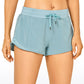 Feathery-Fit Mid-Rise Lined Shorts with Drawstring 2.5''