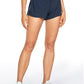 Feathery-Fit Mid-Rise Lined Shorts with Drawstring 2.5''