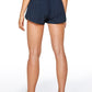 Feathery-Fit Mid-Rise Lined Shorts with Drawstring 2.5''