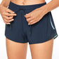 Feathery-Fit Mid-Rise Lined Shorts with Drawstring 2.5''