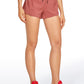 Feathery-Fit Mid-Rise Lined Shorts with Drawstring 2.5''